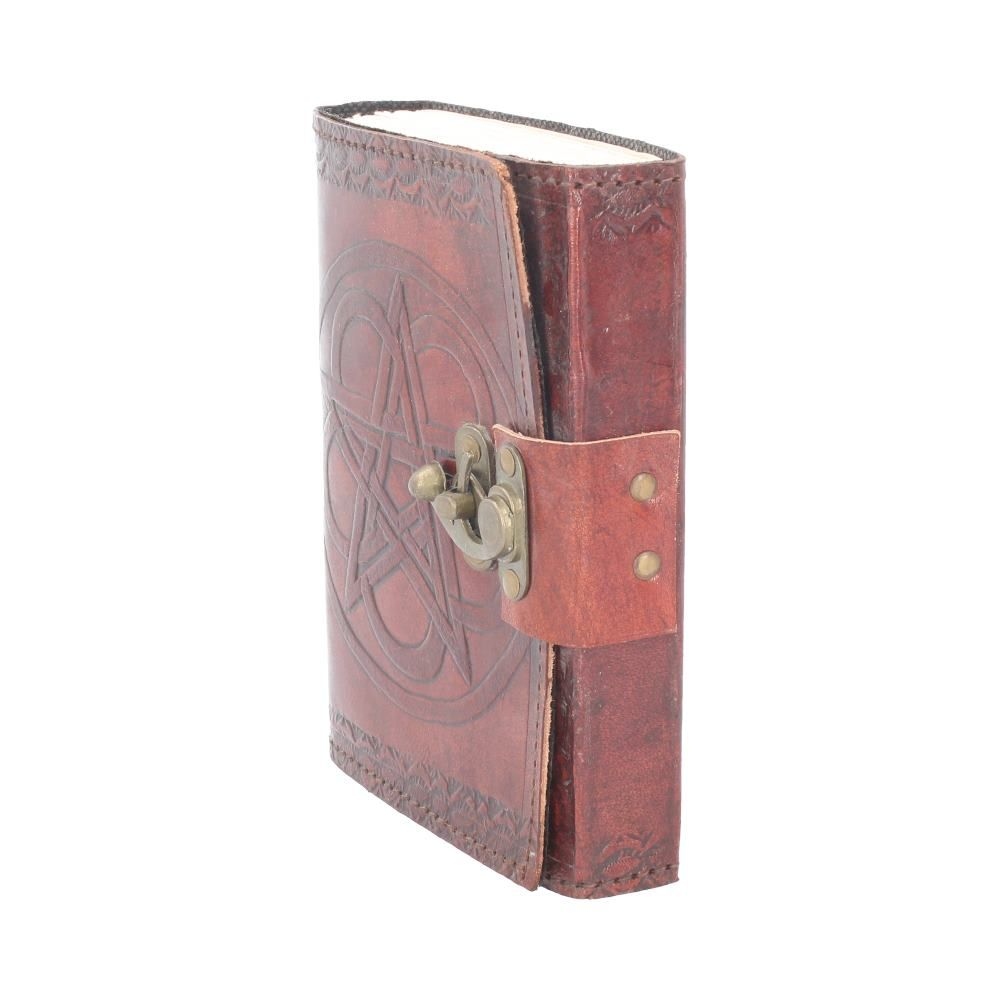Nemesis Now - Pentagram Leather Embossed Journal - Brown